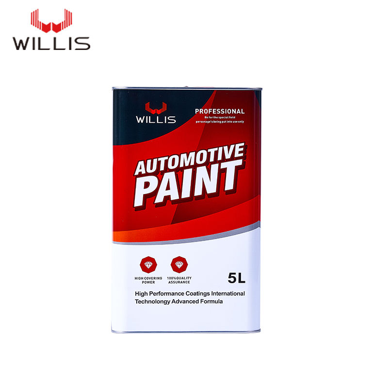 Spray de capa transparente 2K de alta dureza para repintado automotriz – Bajo VOC, acabado brillante diamante, resistente a rayones y UV (Kit de 5L con endurecedor)
