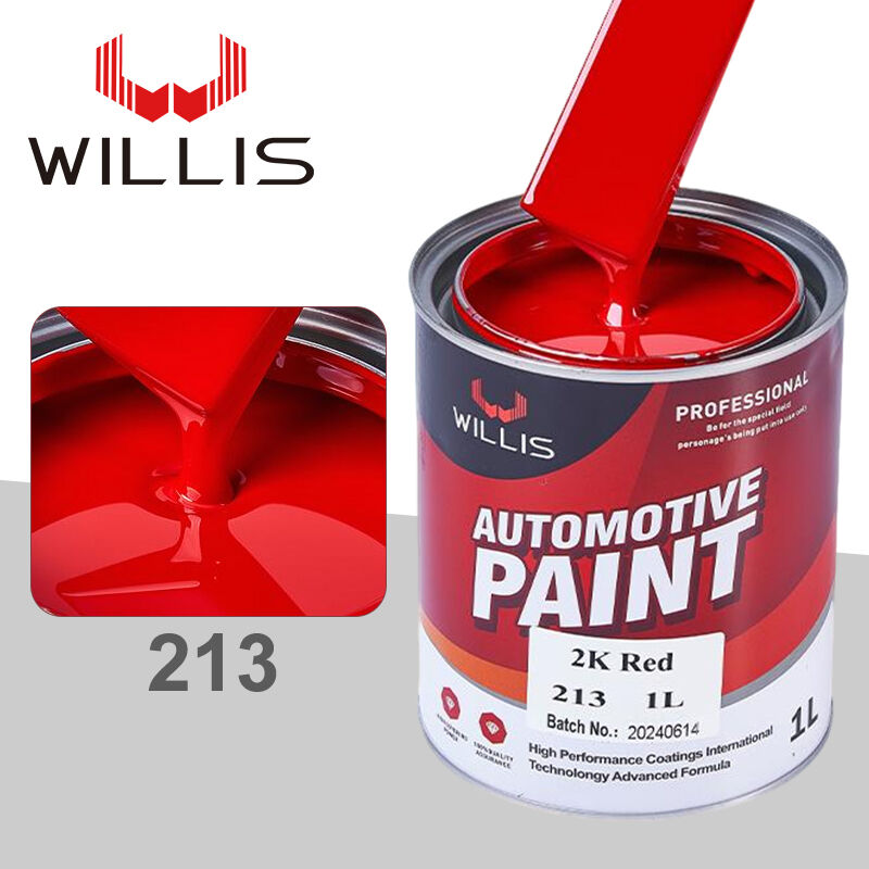 WILLIS 213 2K pintura acrílica en aerosol líquido de alto brillo de pintura de automóvil para reparación