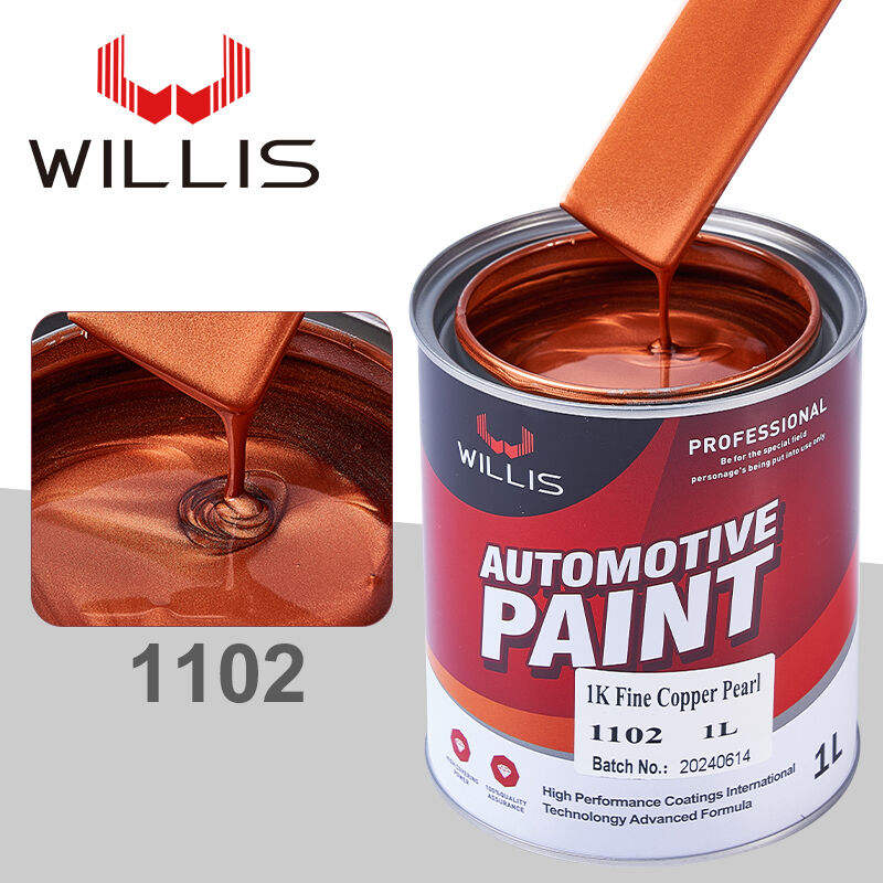 Customizable Acrylic Resin Pearl Automotive Paint (Model 1102) for OEM/ODM Services Car Appliance Spray Paint Industry-WILLIS